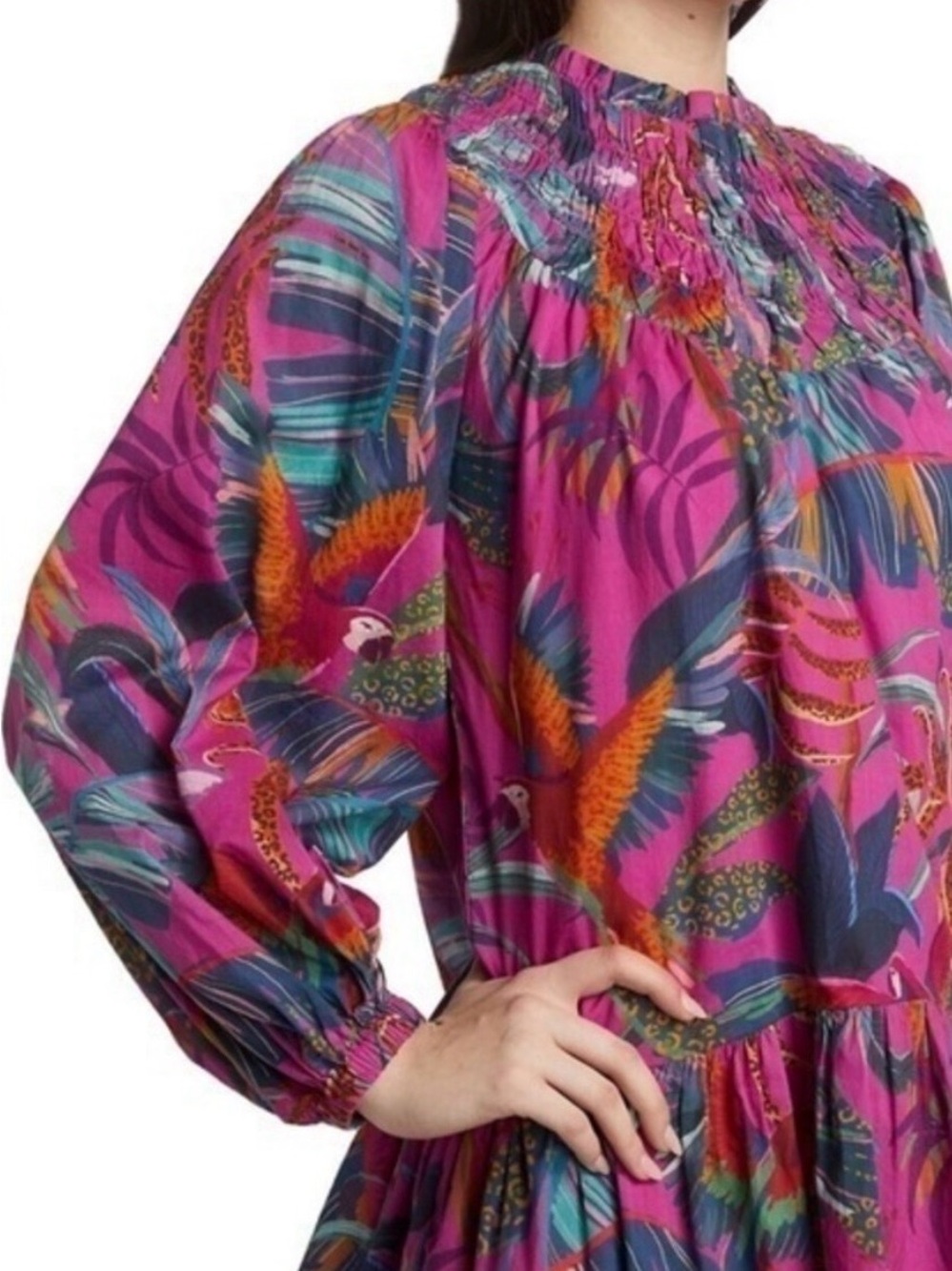 FARM Rio Multicolor Patterned Mini Dress - Picture 8 of 14